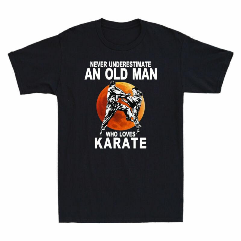 Blood Moon Loves Karate Vintage Underestimate Unisex Who Unisexs Tshirt Never An Old S