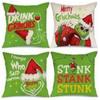 New Christmas Pillow 4 Combination Picture Pillow Cushion Pillowcase Home Office Pillowcase