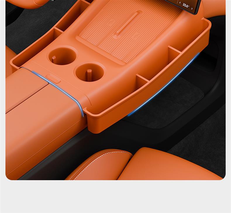 Silikonmatte für Xiaomi YU7 Bedienfeld: Kabelloser Ladegerät, Rutschfester Untersetzer, Innenraumzubehör