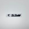 Auto-Tuning Für Mercedes Benz AMG C-Klasse W204 W205 C63 C63S Buchstabenlogo 3D ABS Aufkleber Auto Heckklappe Emblem Namensschild Aufkleber