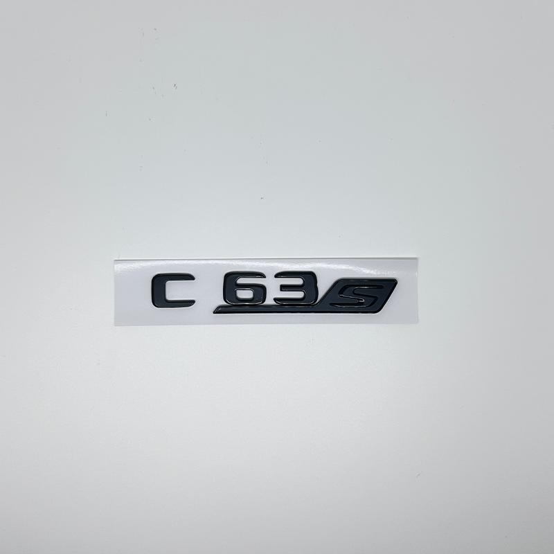 Auto-Tuning Für Mercedes Benz AMG C-Klasse W204 W205 C63 C63S Buchstabenlogo 3D ABS Aufkleber Auto Heckklappe Emblem Namensschild Aufkleber