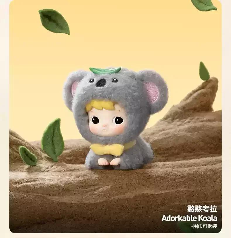 New Genuine Hacipupu Animal Snuggle with You Series Blind Box Vinyl Dolls Kawaii Hacipupu Mystery Box Collection New Year Gift