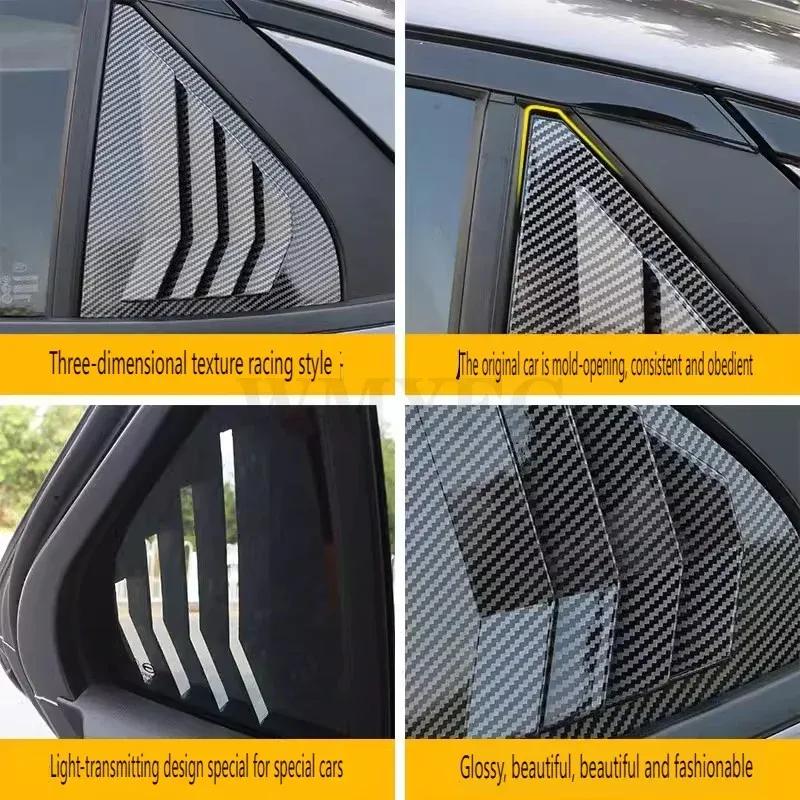 Fit For GAC Empow For Dodge Attitude 2024 2025 Rear Window Side Vent Shutter Louver Cover Trim Car Accessories