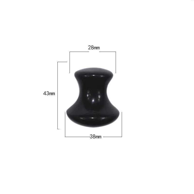 Natural Bian Stone Massager Facial SPA Beauty Gouache Stone Mushroom Shape Massage Face Eye Lifting Slimming Skin Care Tools