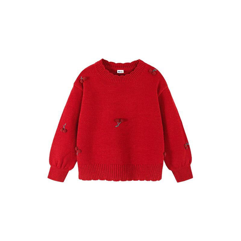 Minibala Girls' Soft & Warm Winter Pullover Sweater