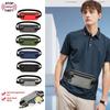Diebstahlsicherer Reise-Versteck-Hüfttasche Unisex Multifunktionale Enganliegende Reisepass- & Ausweis-Halter Spritzwassergeschützte Leichte Hüfttasche