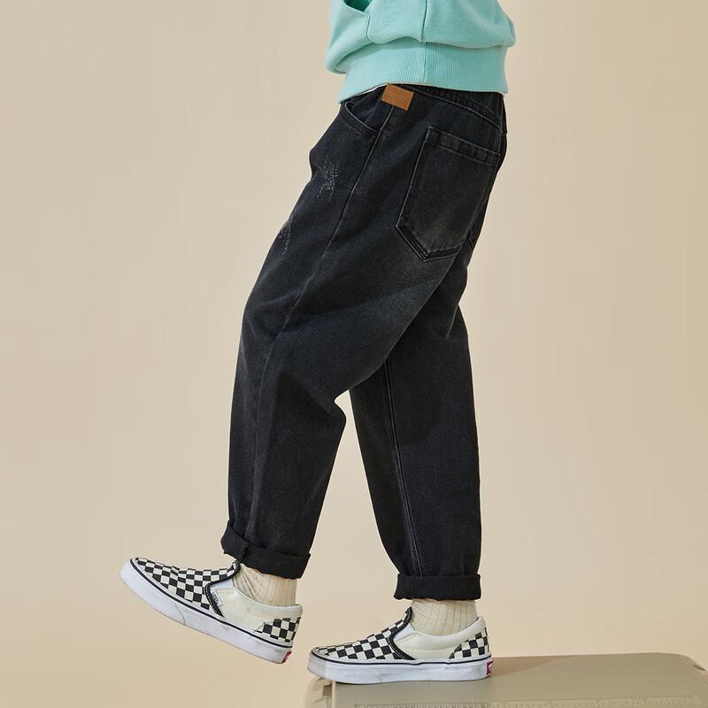 

Boys Loose Fit Washed Denim Jeans 110