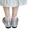 Bow Boat Socks Summer Thin Breathable Heel Embroidered Light Mouth Socks Female Versatile Student Cotton Socks