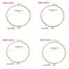 Gold Plated Pendant Necklace Stainless Steel Neck Collar Retro Neck Chain  Fashion Jewelry