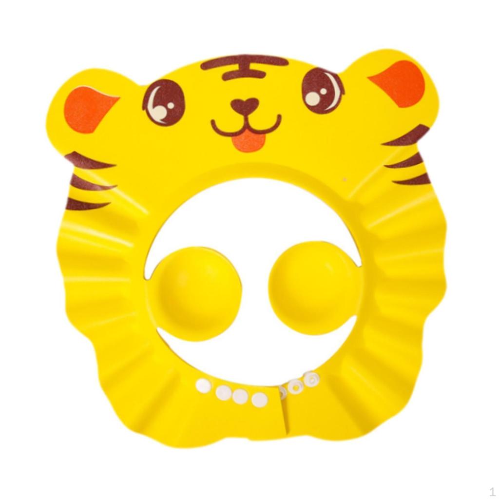 Kids Bath Visor Shower Cap EVA Waterproof Hair Protection for Indoor Travel