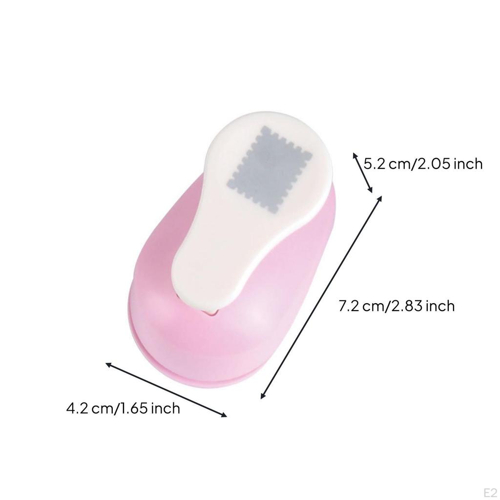 Embossing Punch EasysoftTouch Paper Border Compact for Crafters, Hobbyists, Scrapbooking, Card