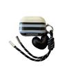 Niche ins retro stripe for AirPods pro1 generation protective case 1st generation pro1 apple bluetooth headset case