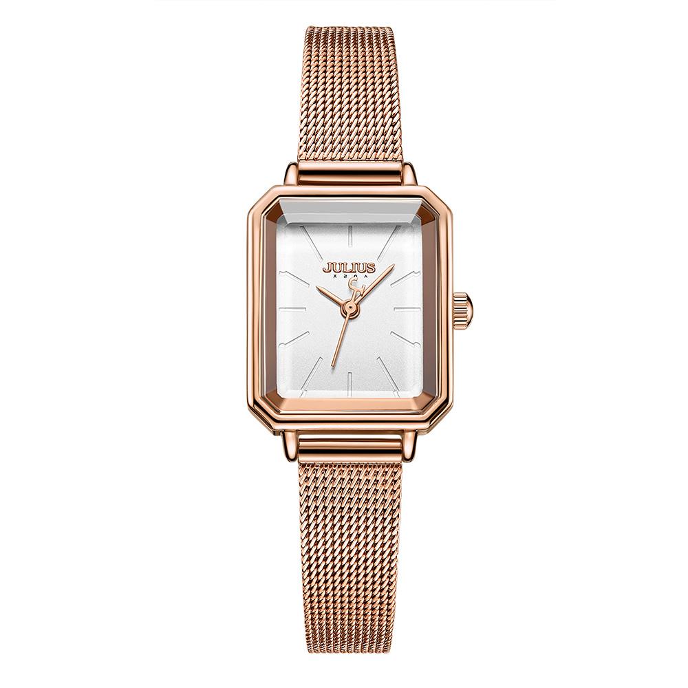 Jyullieoseu Ja-1223 Feminine Square Women'S Metal Watch