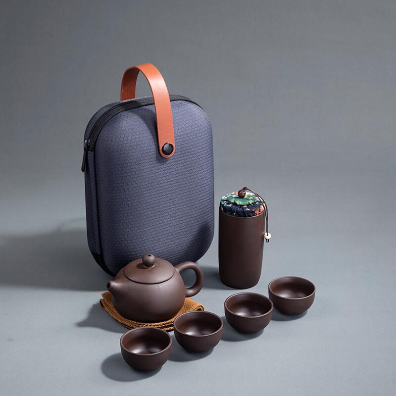 Zhentao Ceramic Portable Travel Tea Set