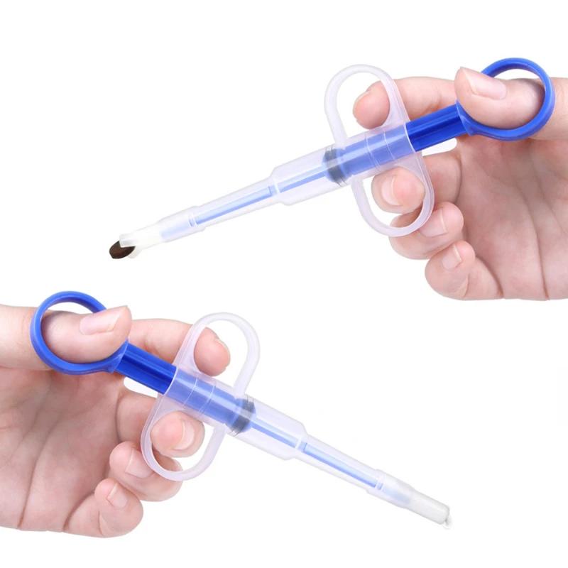 2024 New Pet Dog Cat Tablet Pill Gun Piller Push Dispenser Medicine Water Syringe Feed Dog Supplies