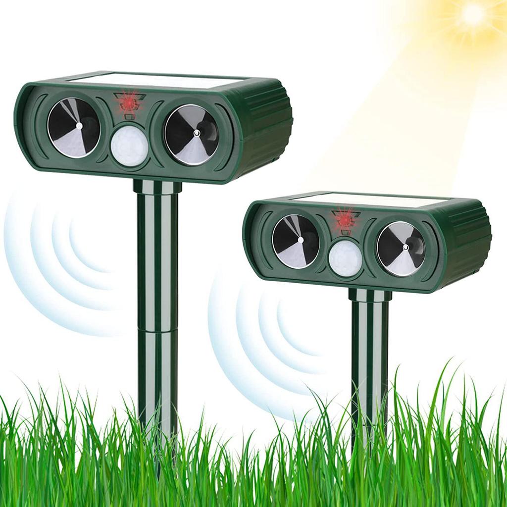 Solar Animal Repeller: Mouse, Snake, Dog, Cat, Bird Outdoor Infrared Strobe