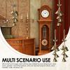 3Pcs Witch Bells for Door Knob Protection Wind Chimes Handmade Metal Bells with Clear Euphonious Sound Sturdy Anti Wear for