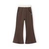 Girls' High-Waist Micro-Flared Casual Pants