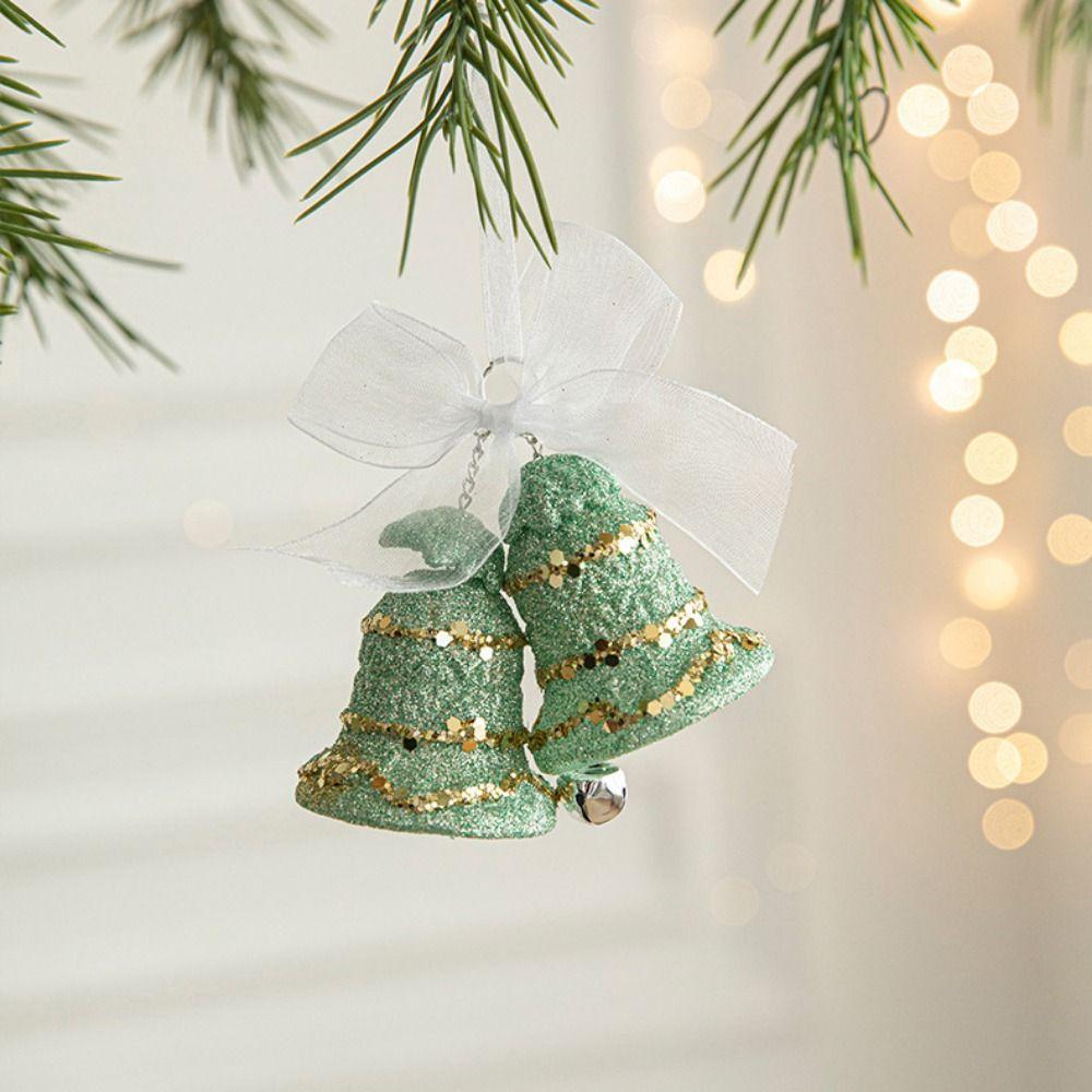 Dekorativer grüner Schmetterling Weihnachtsanhänger 3D Frohe Weihnachten Ornament Neujahr