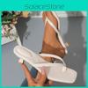 Fashion Low Heeled Flip Flops With Pu Upper For Womens Summer Outfits