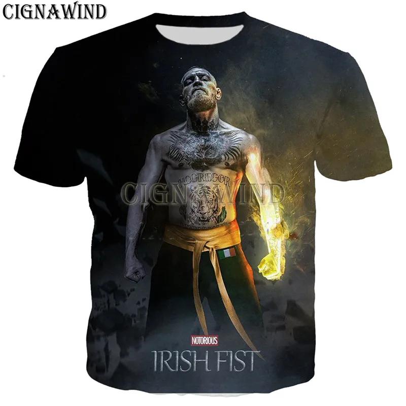 New Arrival Khabib Nurmagomedov/conor Mcgregor T Shirt Men/women 3D Print T-shirts Harajuku Style Tshirt Streetwear Tops