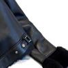 Black Fur Integrated Jacket Women's Short Winter Clothing New Thickened Thermal Locomotive Clothing Jacket Top