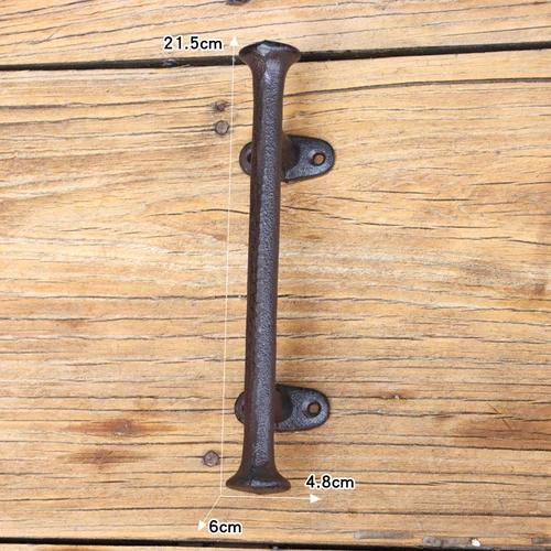European Retro Atmosphere Garden Courtyard Cast Iron Craft Door Handle Home Wall Decoration Door Handle
