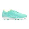 Puma Ultra Play FG/AG JR Comfortable Versatile Low-Top Soccer Shoes Kids Sneaker Mint-Green 107233-03