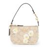Nolita 15 Daisy Print Canvas Shoulder Bag Mini Women's Light Khaki