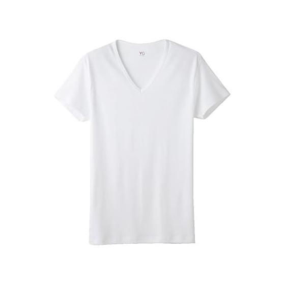 GUNZE Inner Shirt YG 100% Cotton Long-lasting softness Antibacterial and deodorizing treatment YVP015A (formerly YV0015) Men s