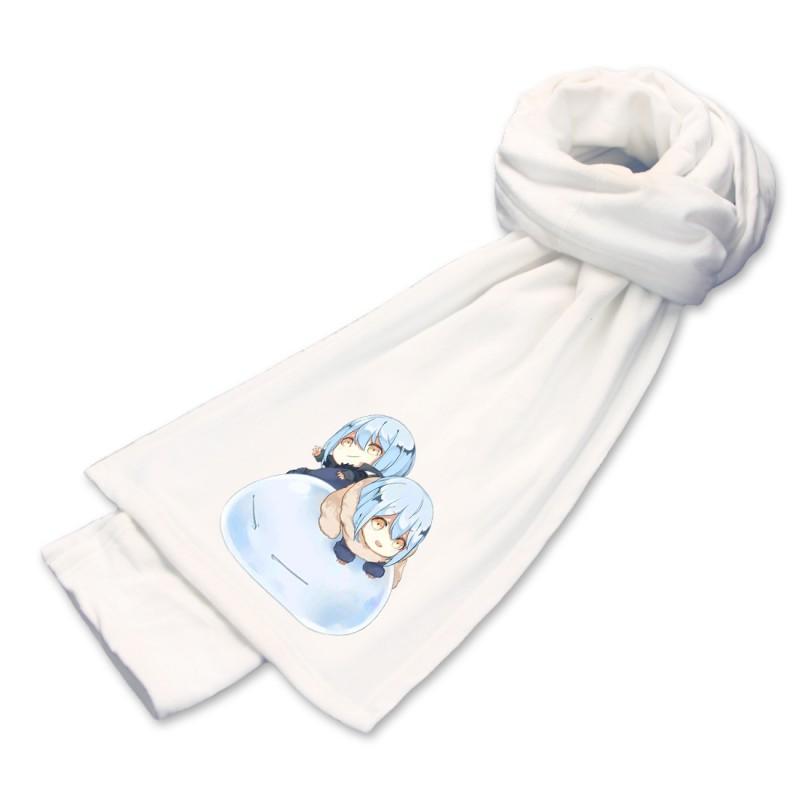 My Isekai Slime Scarf Fleece Warm Neck Warmer Student Winter Soft Wrap