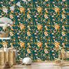 Butterflies and Flowers Wallpaper for Living Room and Bedroom 50x1000