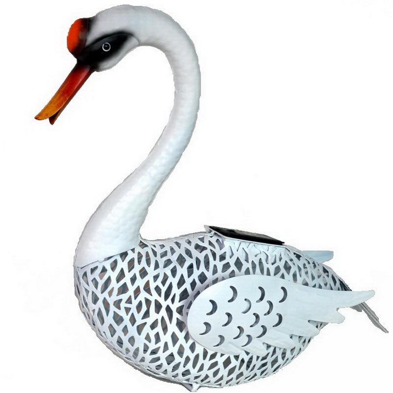 

Солнечный садовый сетчатый светильник «Лебедь» для наружного декора газона