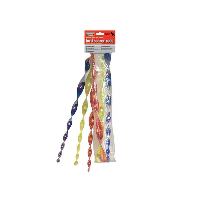 Pest-stop (pelsis Group) Bird Scarer Rods (pack 3) One Size de la forêt tropicale humide