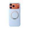 New Applicable Apple 18promax Leather Pattern Mobile Phone Case Rotating Magnetic Suction Bracket Iphone17 Leather Protective Case
