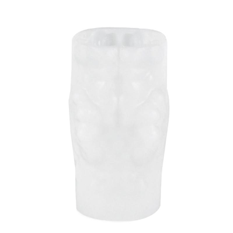 

Формы для свечей с тиснением в виде листьев для изготовления свечей, мыла, рождественских подарков, украшений для комнаты, силиконовые формы для цилиндрических свечей белый