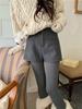 Pantaloni scurți din lână cu talie înaltă, model A-line, „Spicy Girl” - Damă Toamnă/Iarnă 2025, model bootcut