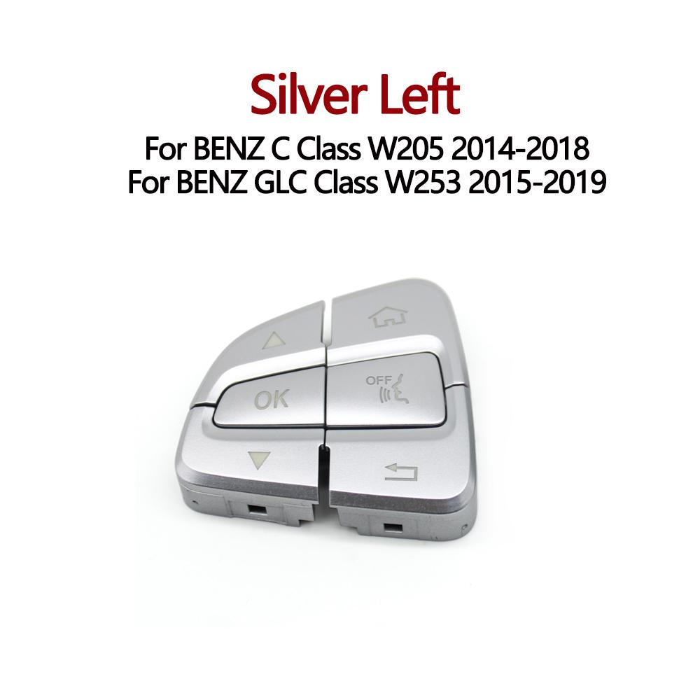 W205 W253 Car Steering Wheel Switch Control Buttons Multi-function Switch Button For BENZ C GLC Class C180 C200 C300 0999050200