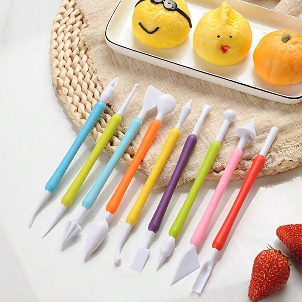Cake Fondant Pens Edible Art Decorator Pens Cake Decoration Flower Carvied Tool Sugarcraft Fondant Cake Modelling Carving Cutter