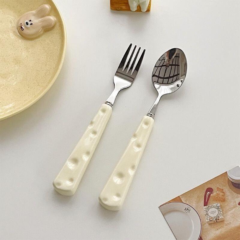 304 Stainless Steel Morning Star Cheese & Steak Cutlery