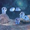 Cute Glow-in-the-dark Space Alien Decorative Accessories Mini Ornaments