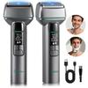 Hatteker Cordless Rechargeable Shaver with Floating Dual Foil 3-Speed Adjustable Wet & Dry Smooth Home Shaving Electric Razor