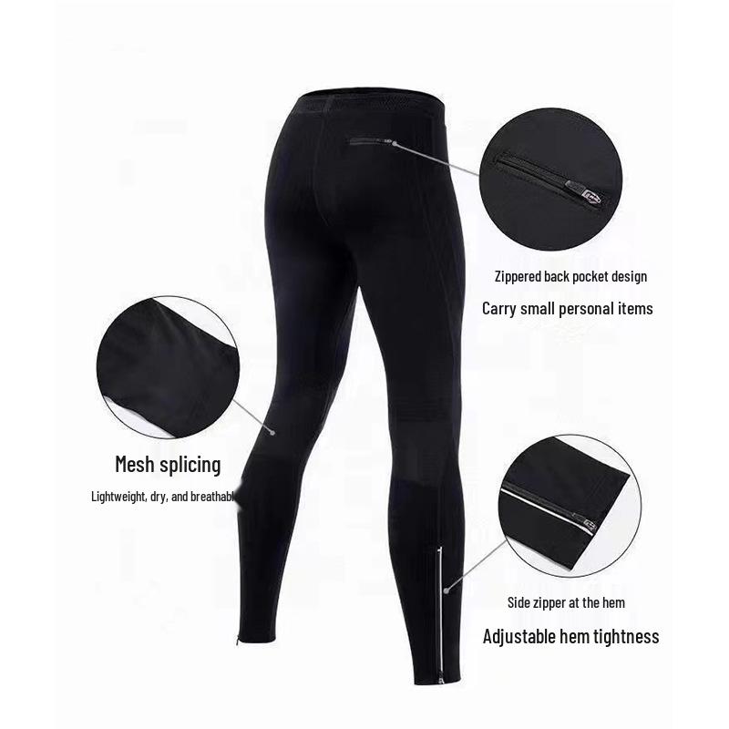 Herren Trendy Schnelltrocknende Gerippte Fitnesshose - Vielseitig, Atmungsaktiv, Lockerer Schnitt für den Sommer