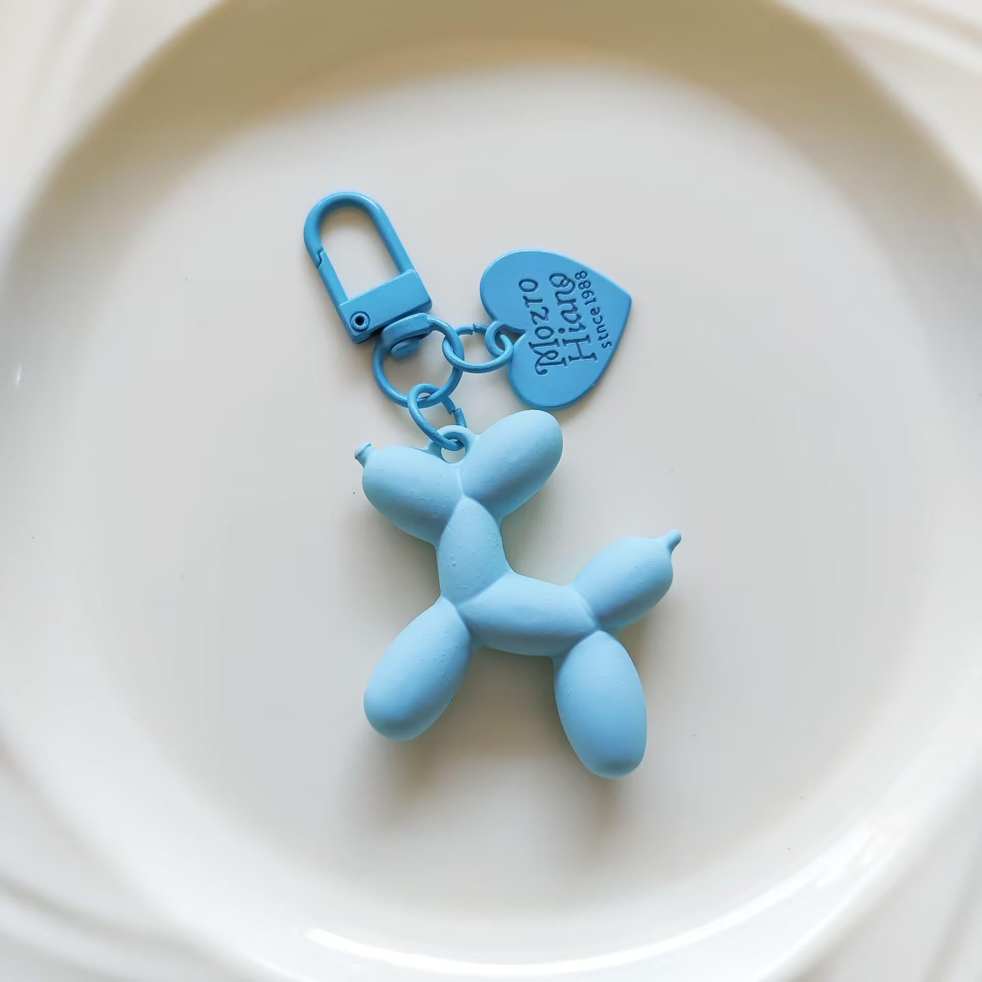 

Брелок и подвеска в виде собаки из цветного акрилового воздушного шара для багажа, наушников и чехлов для телефонов