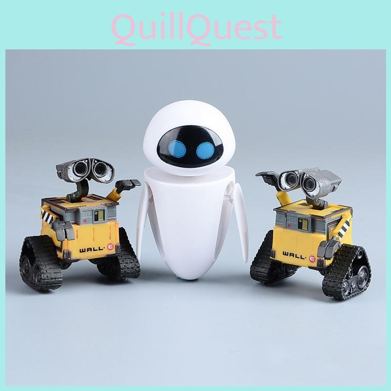Sevimli Wall-e Eve Mini Robot Aksiyon Figürleri Çocuk Hediye Oyuncak Koleksiyonerler İçin