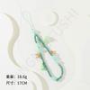 Small Fresh Color Fringed Beaded Mobile Phone Chain Homemade Ins Short Mobile Phone Lanyard Lanyard Spot