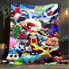 1PC Brawl Game Blanket Flannel Throw for Sofa, Indoor, Camping, Living Room, Office, Chair, And Bed Soft Birthday Christmas Gift