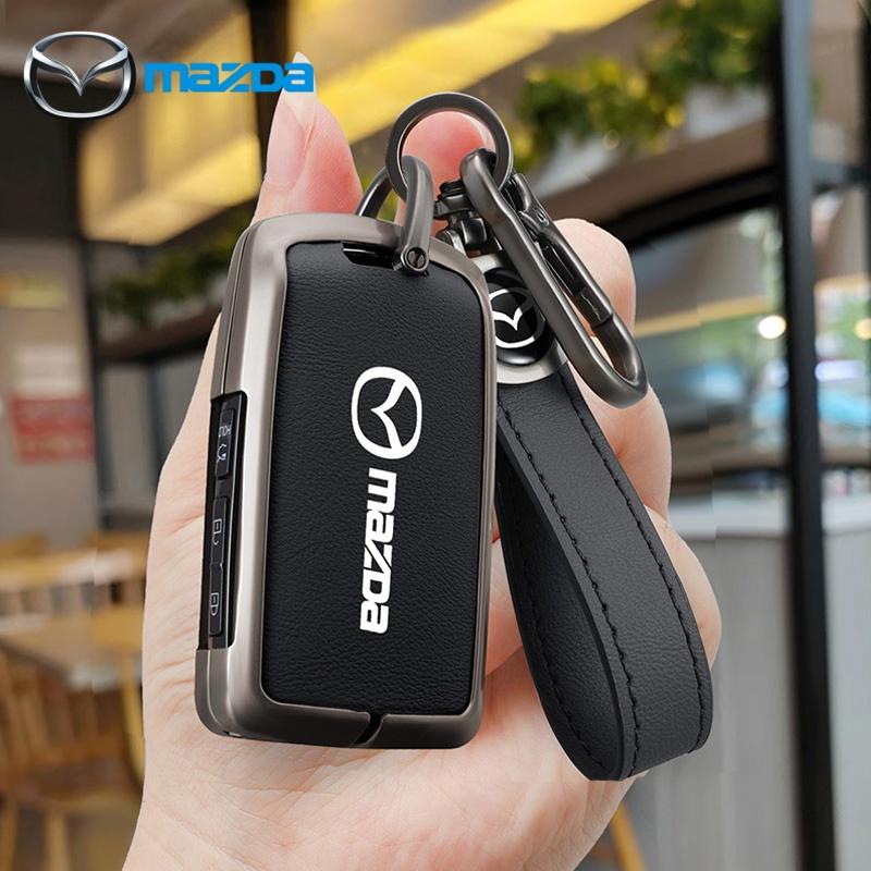 Coque Complète Porte-Clé de Voiture Coquille Pour Mazda 2 3 5 6 BL BM GJ Atenza Axela Demio CX-3 CX3 CX-5 CX5 CX7 CX-7 CX-9 CX8 Accessoire