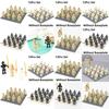 Lojo Ninja Skelett-Soldaten-Bausteine ​​aus ABS-Kunststoff, Mini-Baufiguren