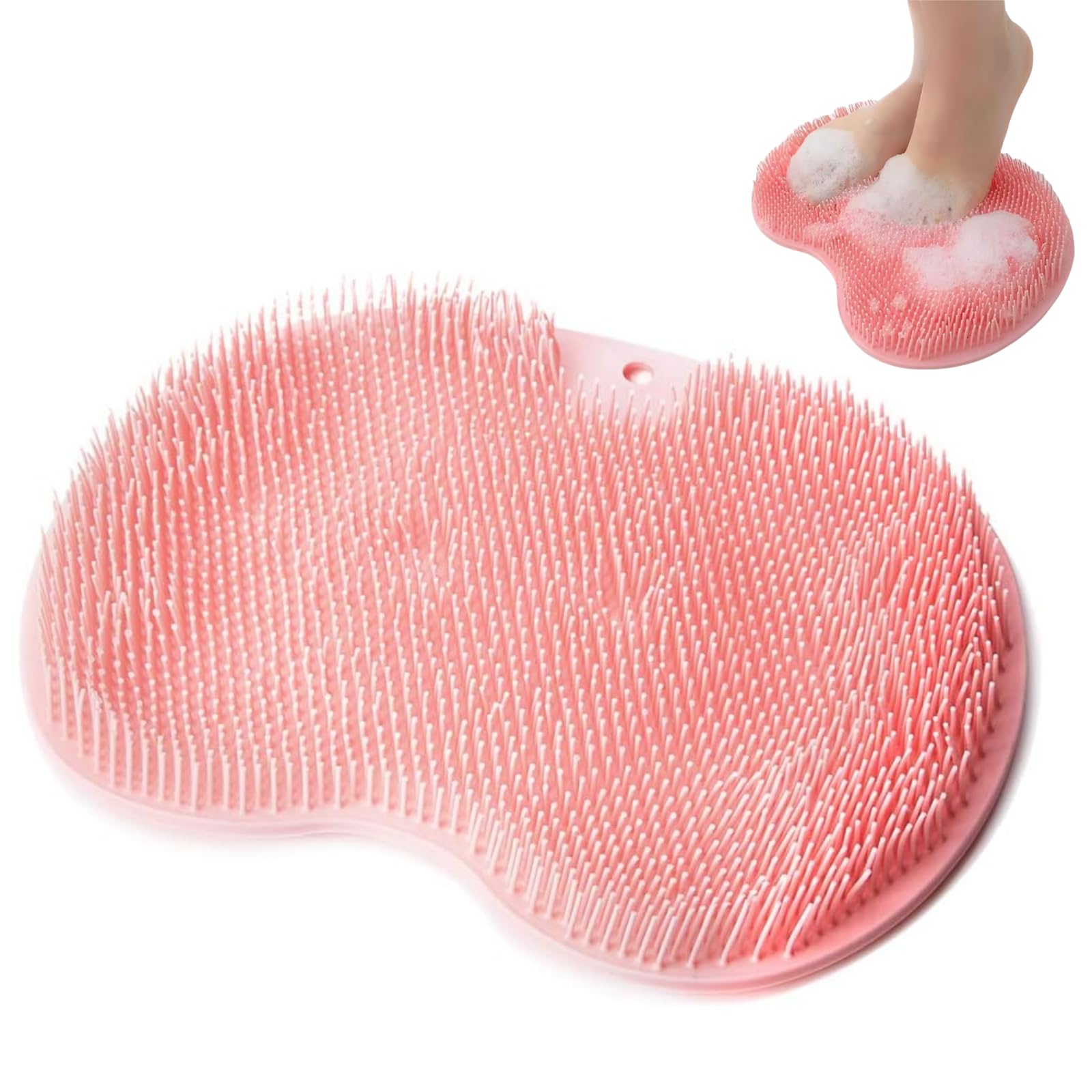 

IPPON Foot Washing Foot Foot Foot Odor Eliminator for Back Body Shoe Deodorizer 113 Mat, Brush, Brush, Kids, Brush, Brush, Exfoliating, Antibacterial, розовый